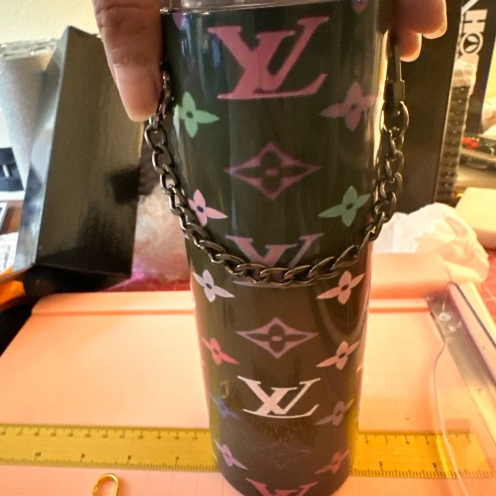 Customized High end Tumblers! Multicolor Tumblers (with Chain) - Picture 9 of 10